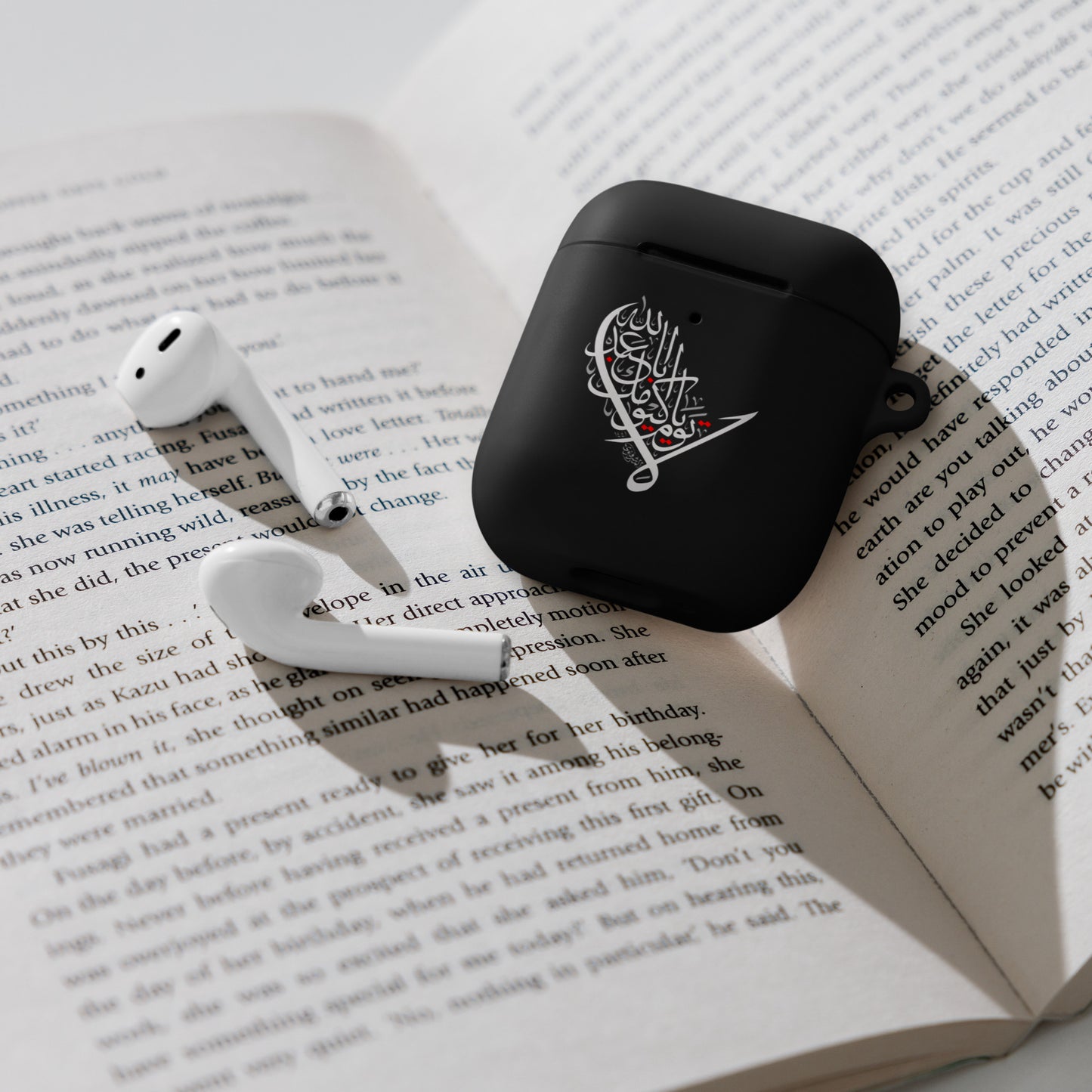Rubber Case for AirPods® - لا يوم كيومك يا ابا عبد الله (ع)