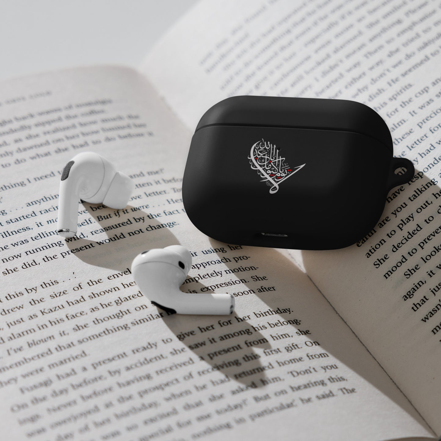 Rubber Case for AirPods® - لا يوم كيومك يا ابا عبد الله (ع)