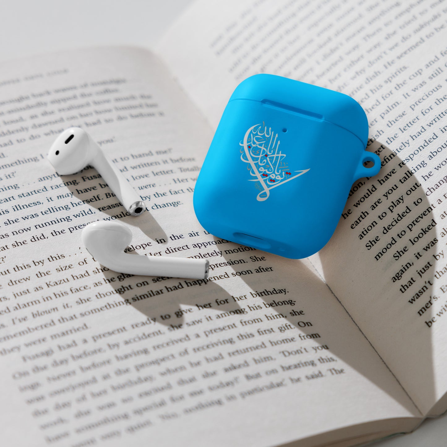 Rubber Case for AirPods® - لا يوم كيومك يا ابا عبد الله (ع)