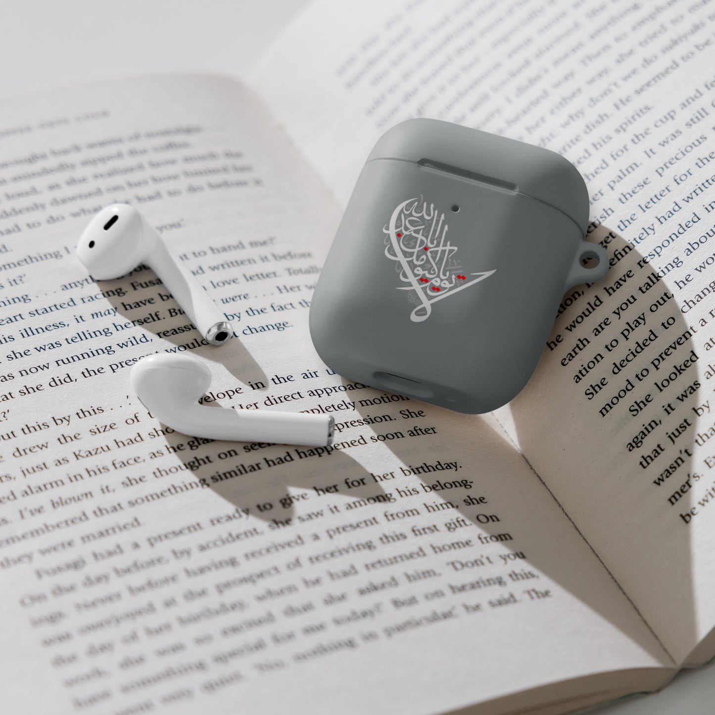 Rubber Case for AirPods® - لا يوم كيومك يا ابا عبد الله (ع)