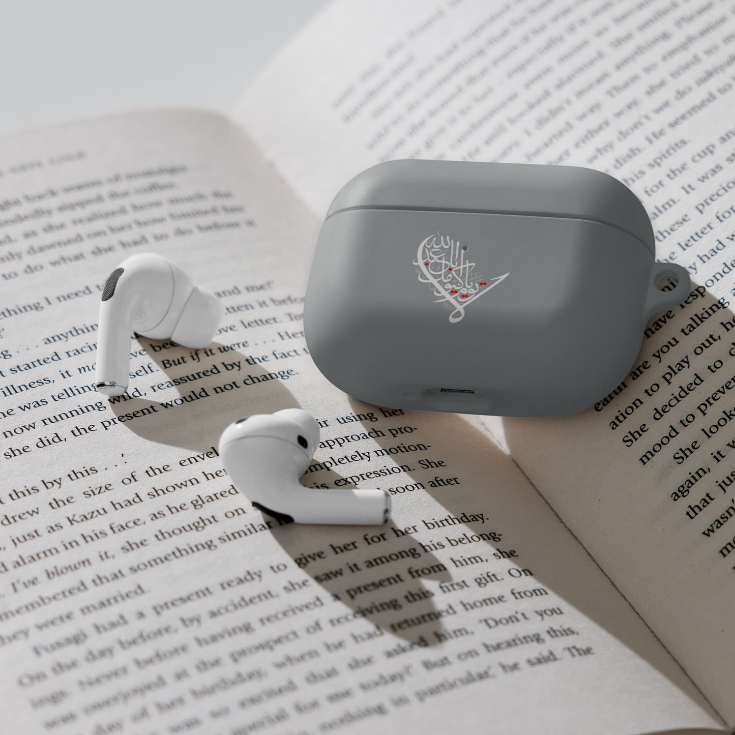 Rubber Case for AirPods® - لا يوم كيومك يا ابا عبد الله (ع)
