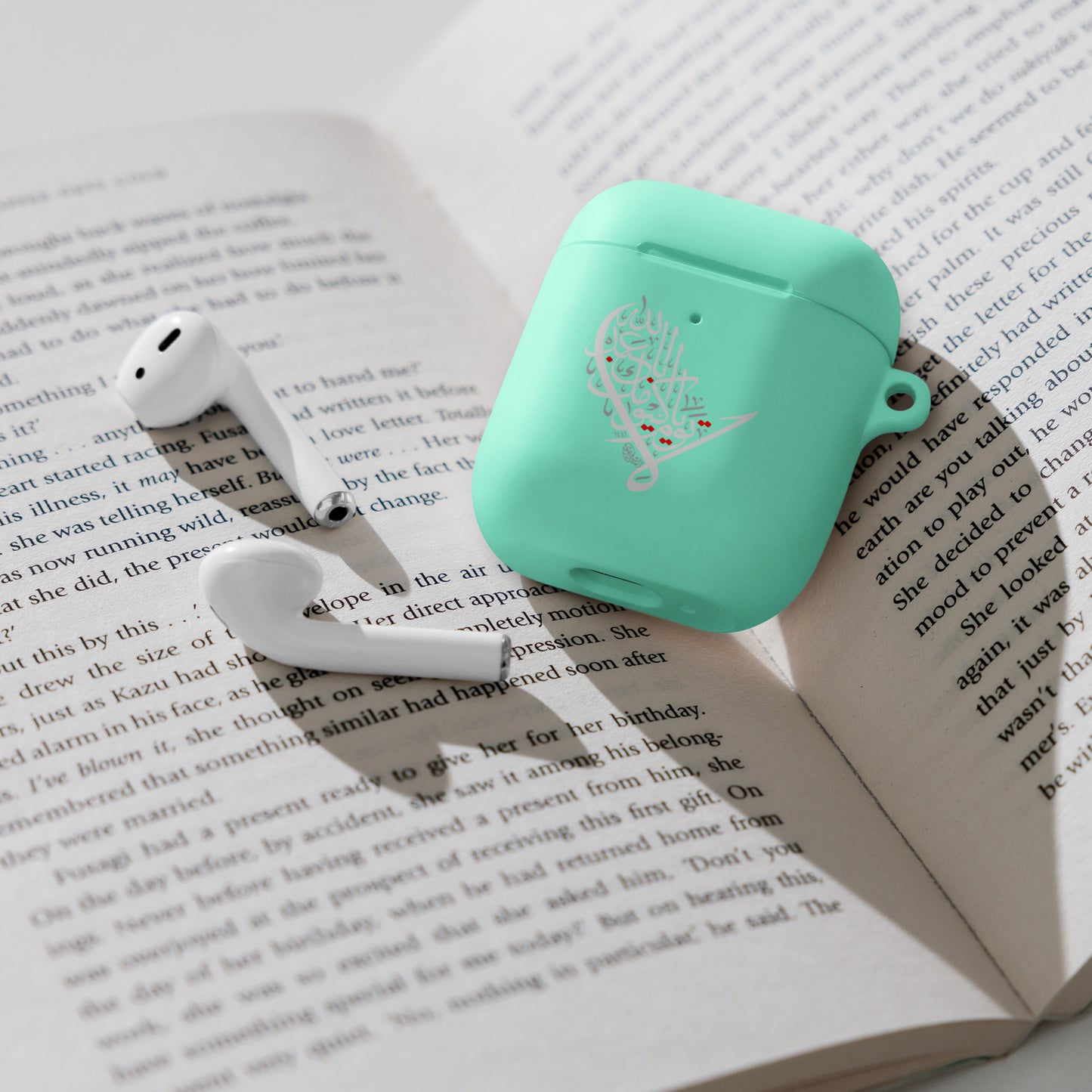 Rubber Case for AirPods® - لا يوم كيومك يا ابا عبد الله (ع)