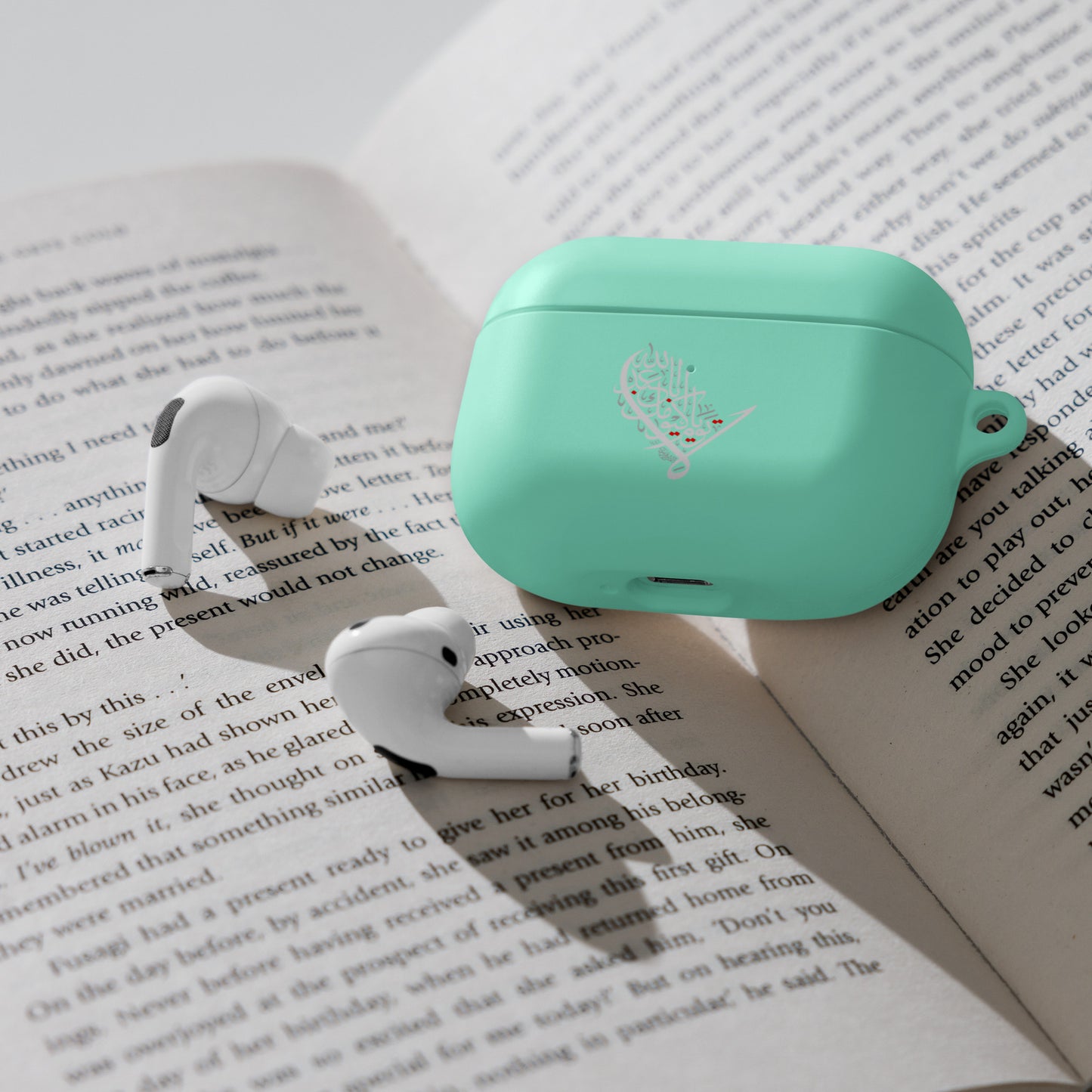 Rubber Case for AirPods® - لا يوم كيومك يا ابا عبد الله (ع)