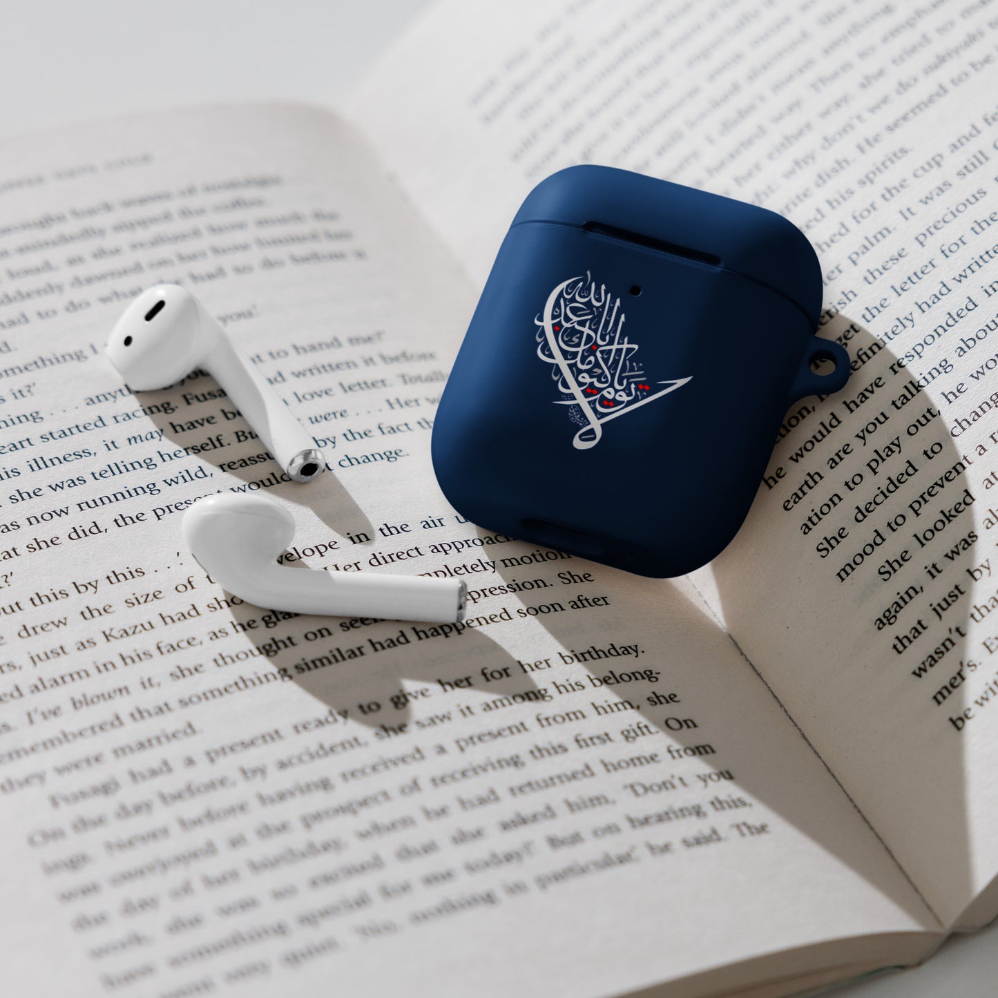 Rubber Case for AirPods® - لا يوم كيومك يا ابا عبد الله (ع)