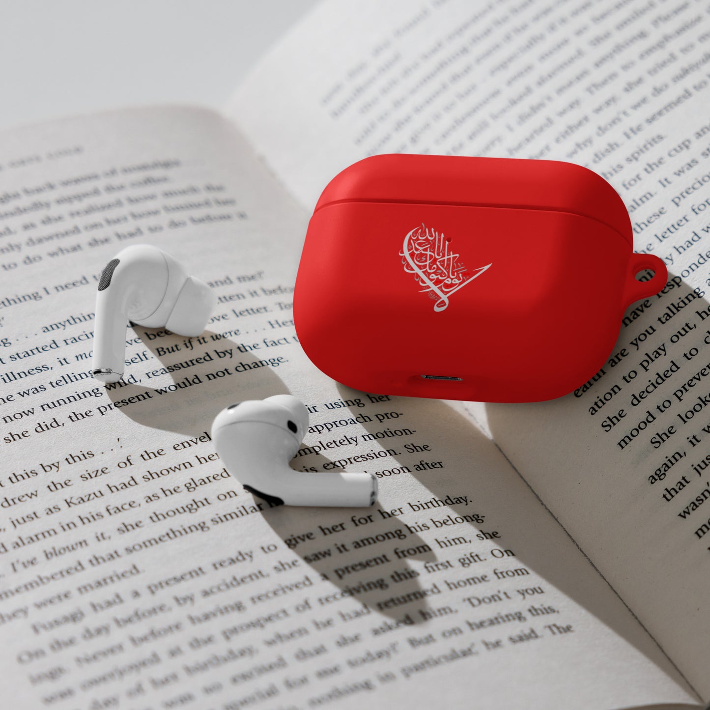 Rubber Case for AirPods® - لا يوم كيومك يا ابا عبد الله (ع)