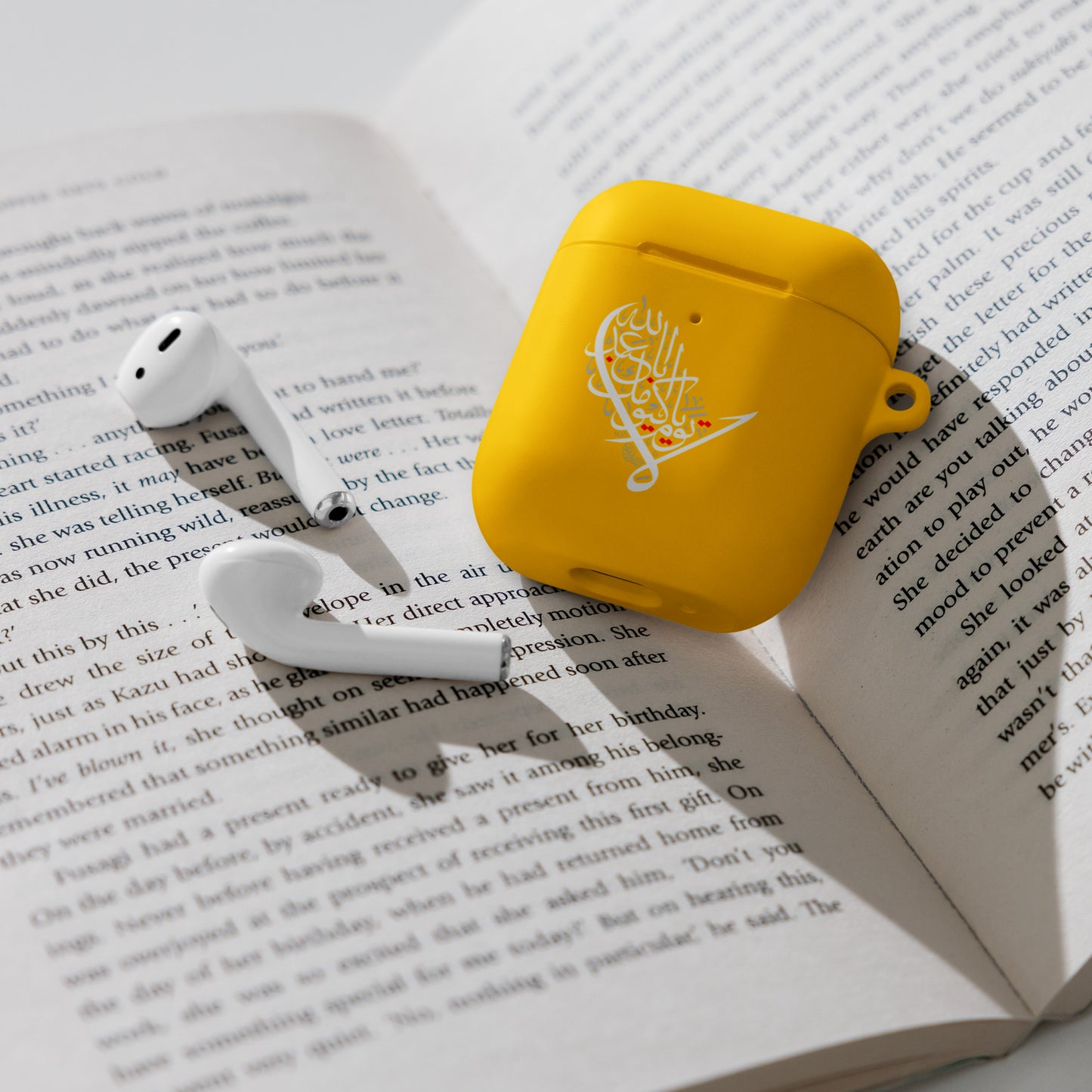 Rubber Case for AirPods® - لا يوم كيومك يا ابا عبد الله (ع)