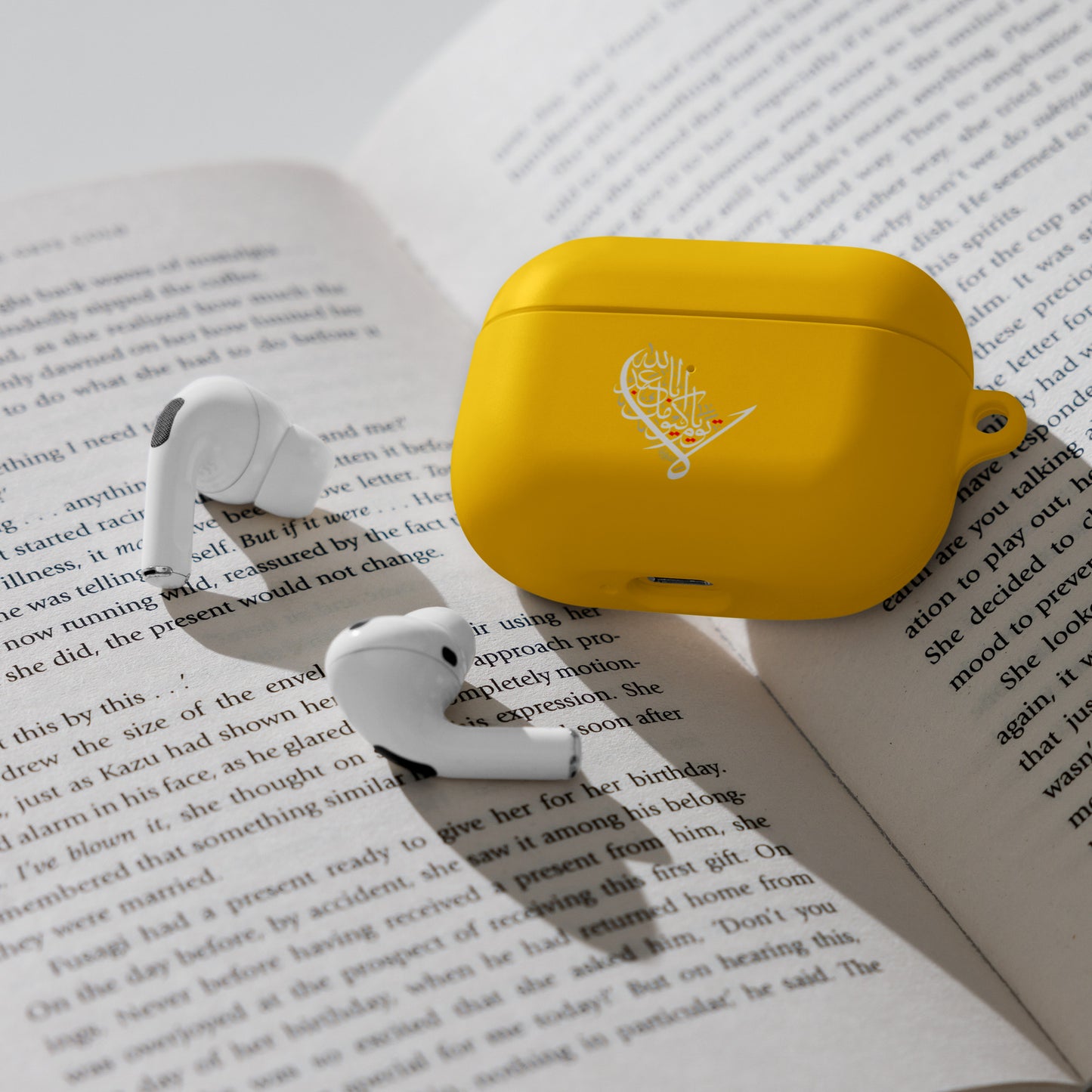 Rubber Case for AirPods® - لا يوم كيومك يا ابا عبد الله (ع)